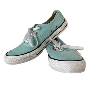 Converse AllStar Teal Sneakers, Men’s 7 Women’s 8